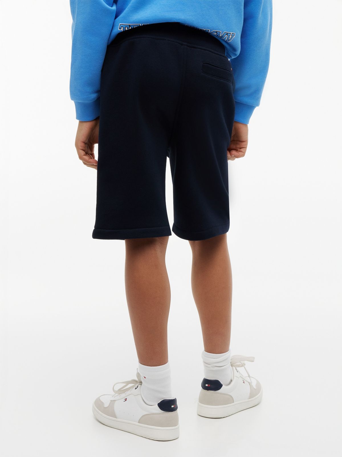 Kids' Logo Sweatshort — Navy Blue
