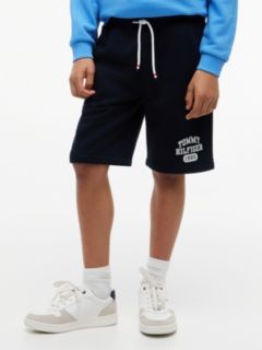 Kids' Logo Sweatshort — Navy Blue 1