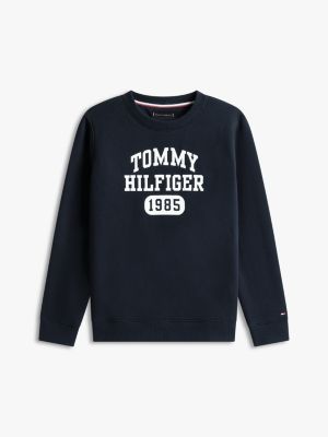 Детские худи Tommy Hilfiger Kids' Logo Fleece Sweatshirt — фото 5