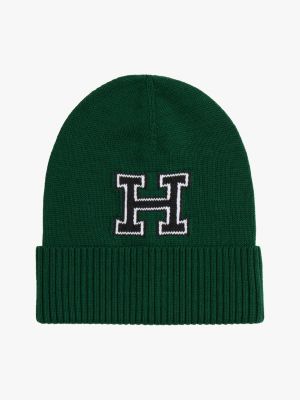 Kids' H Logo Beanie, Ornamental Green