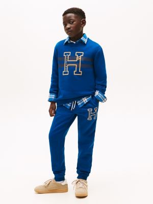Kids' H Logo Sweatpant, Deep Indigo