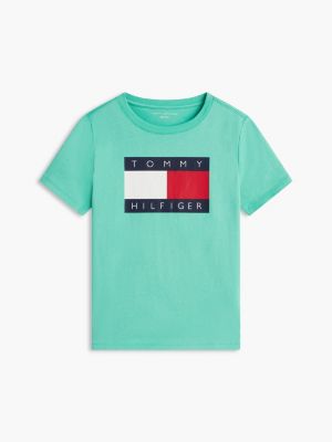 Детские футболки Tommy Hilfiger Kids' Tommy Flag Logo T-Shirt — фото 5