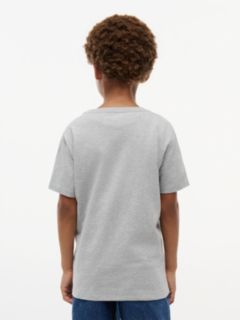 Kids' Tommy Flag Logo T-Shirt — Light Grey Heather 4