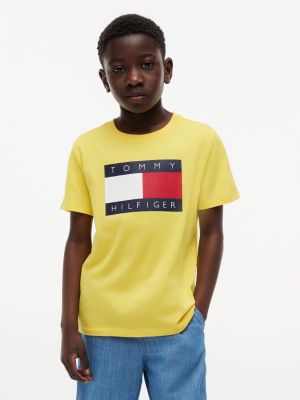 Kids' Tommy Flag Logo T-Shirt, Soleil