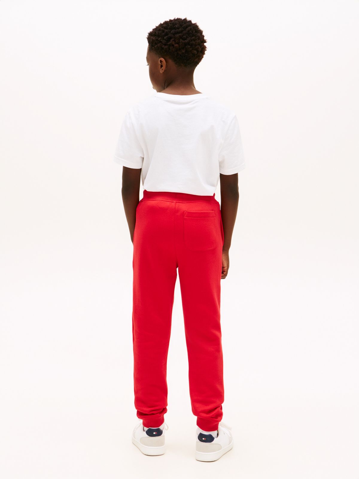 Kids' Badge Logo Sweatpant — Primary Red