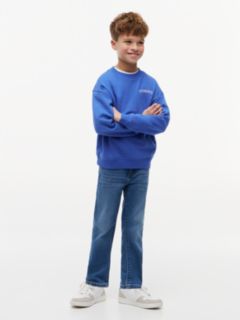 Kids' Straight Jean — Medium Wash 2