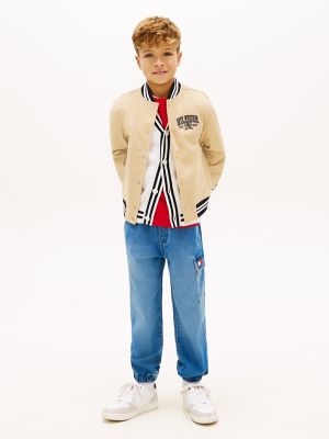 Детские джинсы Tommy Hilfiger Kids' Relaxed Stretch Cargo Jean — фото 2