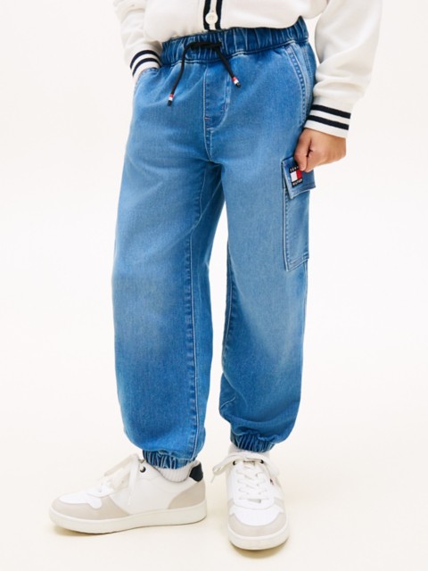 Детские джинсы Tommy Hilfiger Kids' Relaxed Stretch Cargo Jean