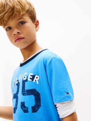 Детские футболки Tommy Hilfiger Kids' Hilfiger 85 T-Shirt — фото 2