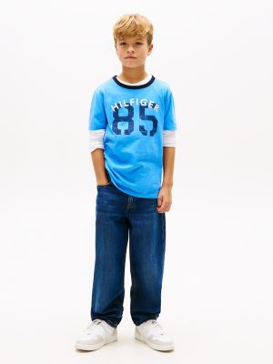 Детские футболки Tommy Hilfiger Kids' Hilfiger 85 T-Shirt — фото 3