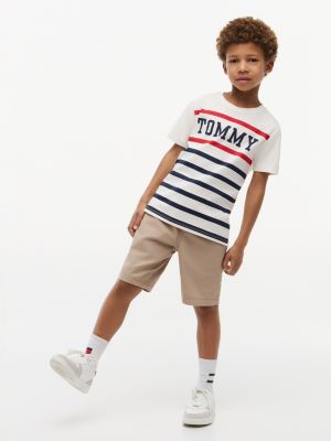 Детские футболки Tommy Hilfiger Kids' Tommy Stripe T-Shirt — фото 2