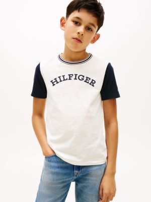 Kids' Monotype Logo Colorblock T-Shirt