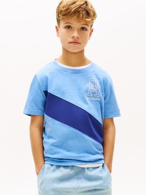 Kids' Monogram Banner Stripe T-Shirt from Tommy Hilfiger - $18.25