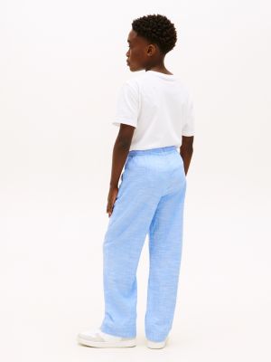 Детские брюки Tommy Hilfiger Kids' Slub Cotton Pull-On Pant — фото 4