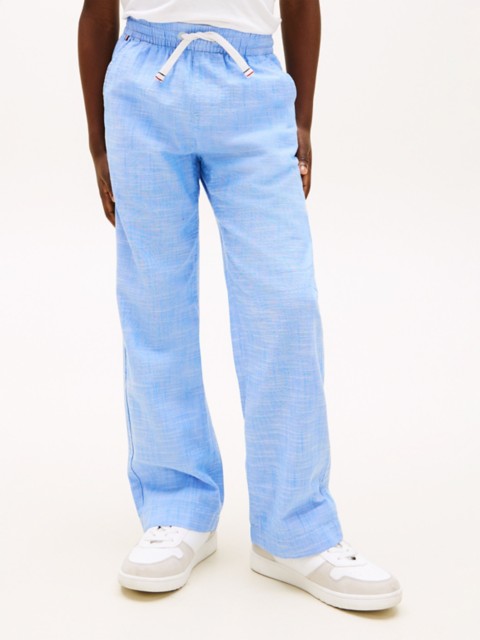 Детские брюки Tommy Hilfiger Kids' Slub Cotton Pull-On Pant