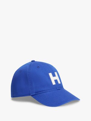 Kids' H Patch Logo Baseball Cap, Wedge Blue