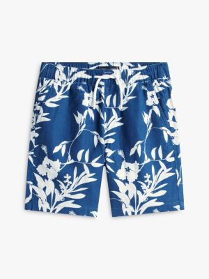 Детские брюки Tommy Hilfiger Kids' Linen-Cotton Blend Floral Short — фото 5