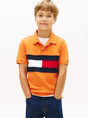 Kids' Colorblock Flag Stretch Polo from Tommy Hilfiger - $22.25 (37% off)