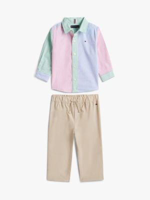 Babies' Stripe Shirt and Pant Set from Tommy Hilfiger - $44.70