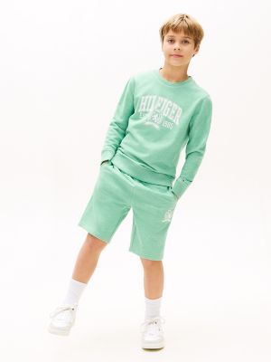 Детские худи Tommy Hilfiger Kids' Hilfiger 85 Logo Sweatshirt — фото 2