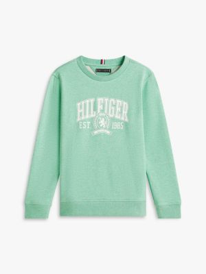 Детские худи Tommy Hilfiger Kids' Hilfiger 85 Logo Sweatshirt — фото 5