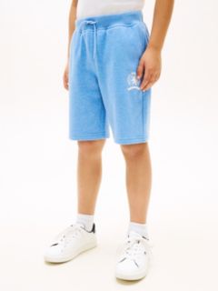 Kids' Crest Logo Short — Breezy Blue 1