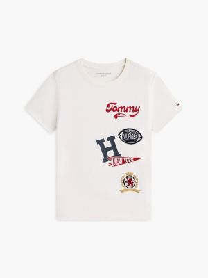 Детские футболки Tommy Hilfiger Kids' Mixed Varsity Badge T-Shirt — фото 5
