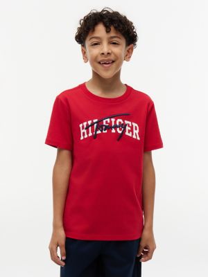 Kids' Hilfiger Graphic T-Shirt, Red