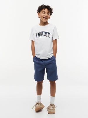 Детские футболки Tommy Hilfiger Kids' Floral Tommy Logo T-Shirt — фото 2