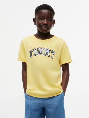Kids' Floral Tommy Logo T-Shirt, Soleil
