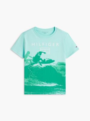 Детские футболки Tommy Hilfiger Kids' Surf Logo T-Shirt — фото 5
