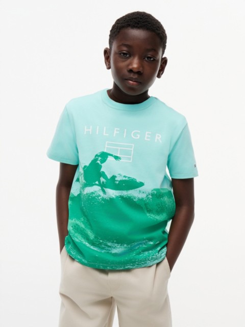 Детские футболки Tommy Hilfiger Kids' Surf Logo T-Shirt
