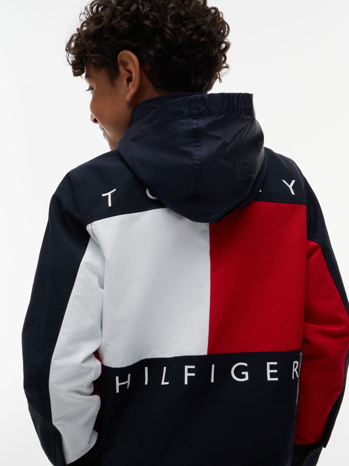 Kids' Hilfiger Flag Regatta Jacket — Navy Blue