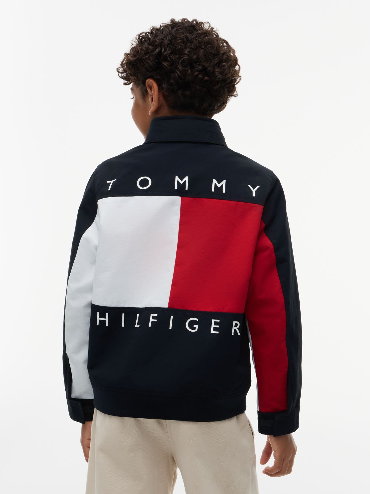 Kids' Hilfiger Flag Regatta Jacket — Navy Blue