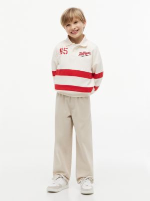 Детские худи Tommy Hilfiger Kids' 85 Logo Polo Sweatshirt — фото 2