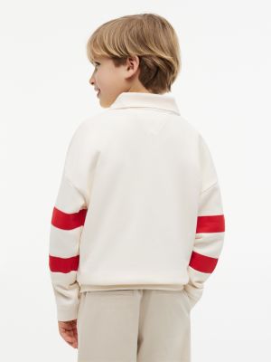 Детские худи Tommy Hilfiger Kids' 85 Logo Polo Sweatshirt — фото 4