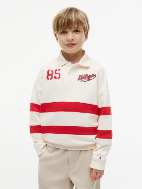 Детские худи Tommy Hilfiger Kids' 85 Logo Polo Sweatshirt