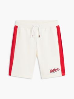 Kids' Hilfiger Colorblock Sweatshort — Deep Crimson 5