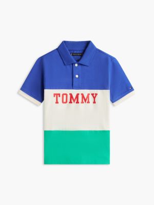 Детские топы Tommy Hilfiger Kids' Tommy Colorblock Stretch Polo — фото 5