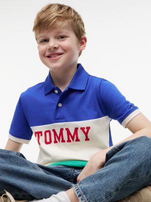 Детские топы Tommy Hilfiger Kids' Tommy Colorblock Stretch Polo — фото 3