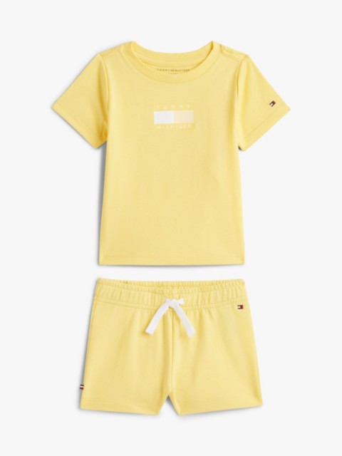 Детские брюки Tommy Hilfiger Babies' Flag Logo T-Shirt & Short Set