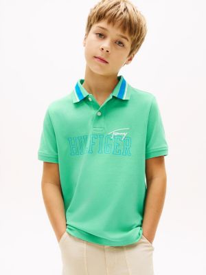 Kids' Hilfiger Logo Stretch Polo from Tommy Hilfiger - $22.25