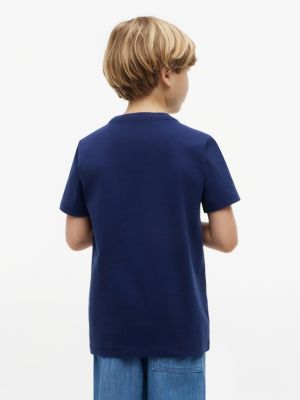 Детские футболки Tommy Hilfiger Kids' Stars & Stripes Monogram T-Shirt — фото 4