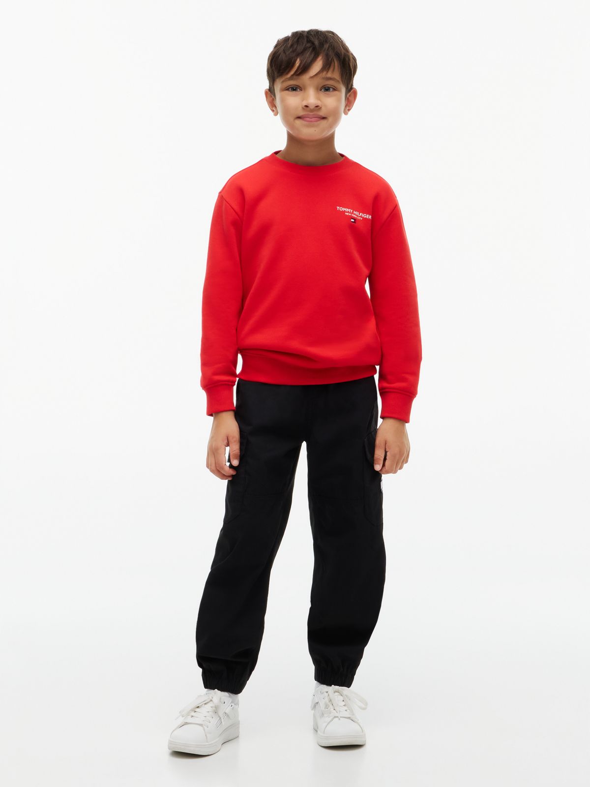Kids' Lightweight Cargo Jogger — Black