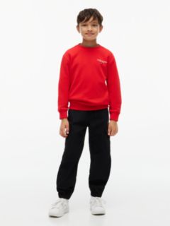 Kids' Lightweight Cargo Jogger — Black 2