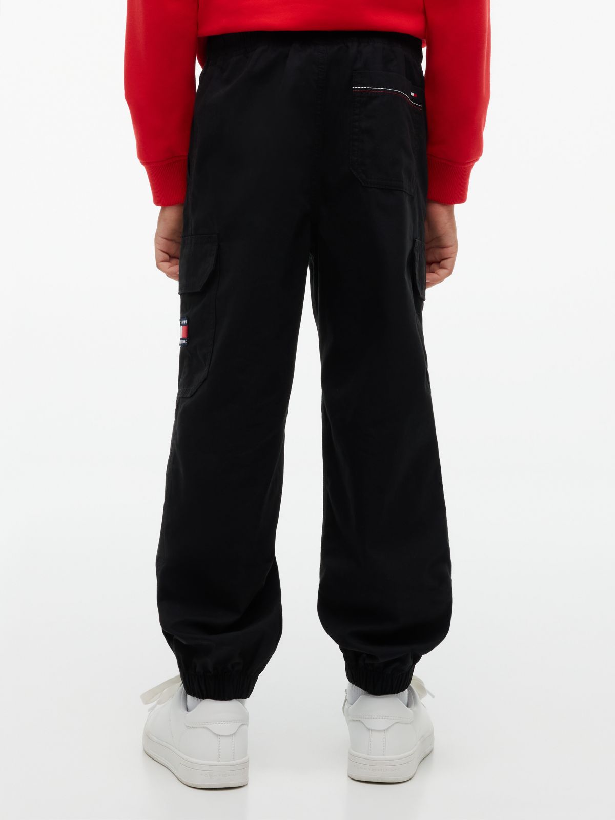 Kids' Lightweight Cargo Jogger — Black