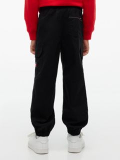 Kids' Lightweight Cargo Jogger — Black 4