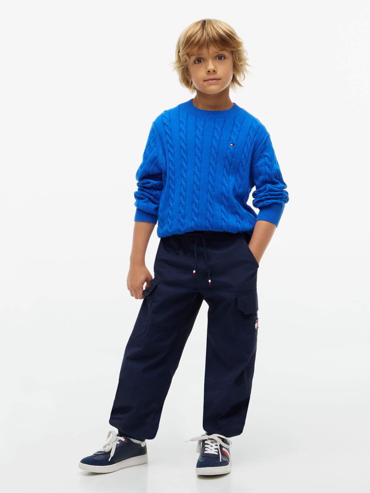 Kids' Lightweight Cargo Jogger — Cobalt Sapphire