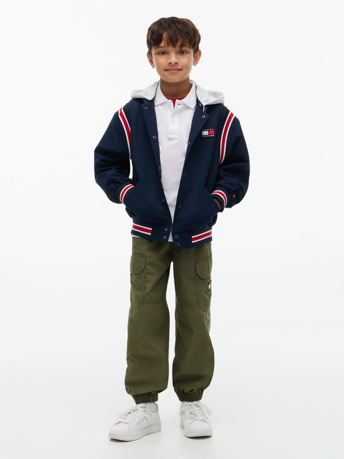 Kids' Lightweight Cargo Jogger — Ghost Fern