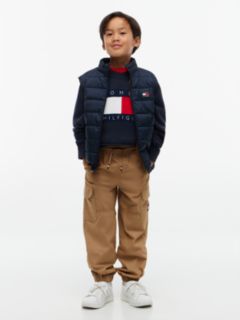 Kids' Lightweight Cargo Jogger — Khaki 2